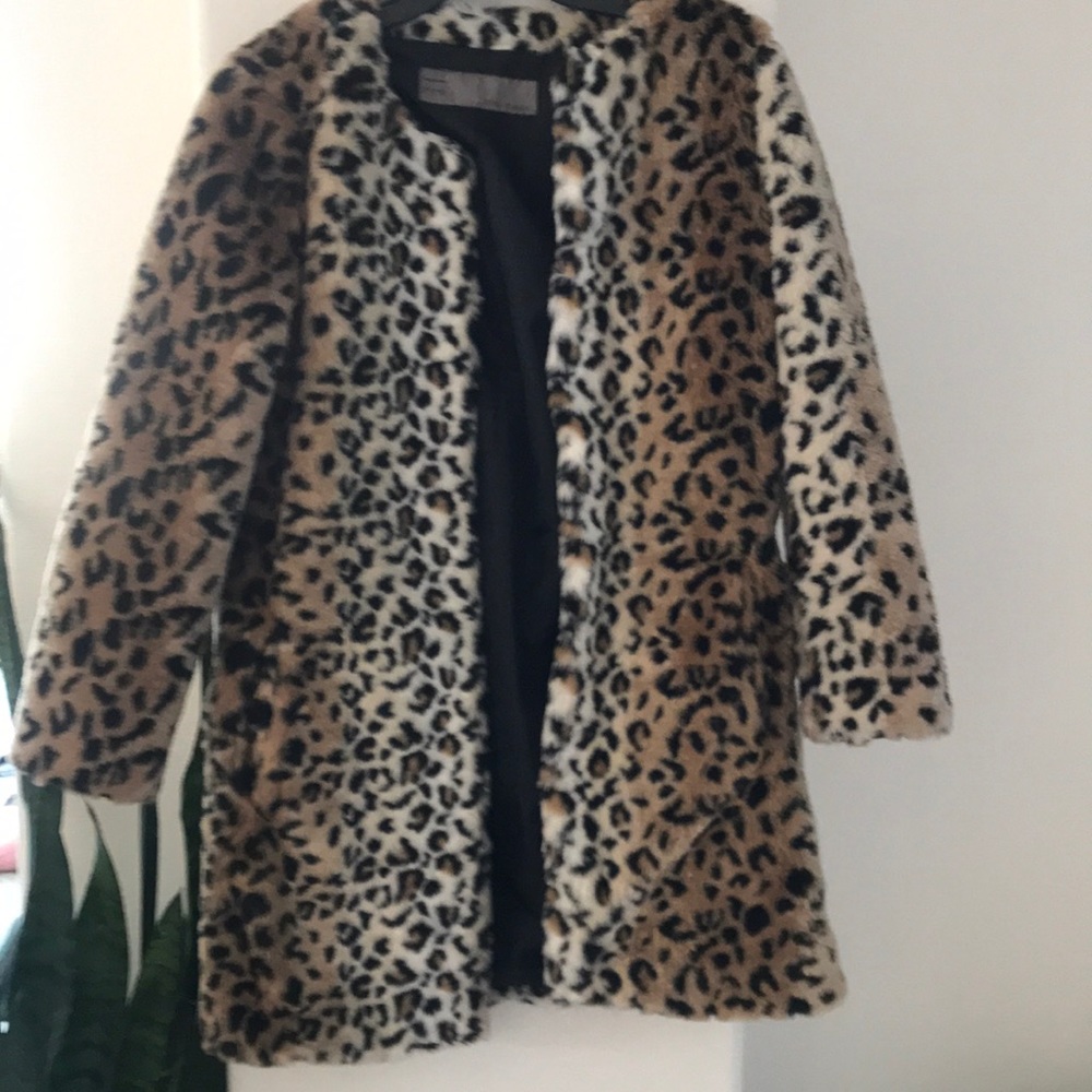 Zara print coat